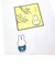 ミッフィー Miffy×鳥獣戯画 ポスター 額縁・オバケ イラスト