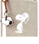 スヌーピー PEANUTS JUTE GROCERYBAG バッグ トート 大容量