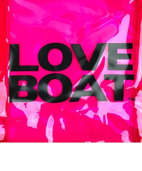 LOVE BOAT クリアトートバッグ ビニールバッグ プール サマー