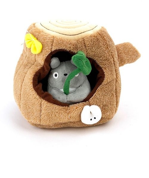 ぬいぐるみ　木の切り株　お家 となりのトトロ スタジオジブリ トトロのお家 切り株 (M