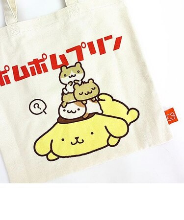 サンリオキャラクターズ 帆布トート ポムポムプリン バッグ トート 