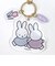 ミッフィー miffy アクリルキーホルダー 2人 PU  パープル シャーベットメッシュシリーズ
