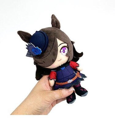 ウマ娘 プリティーダービー Chibiぬいぐるみ ライスシャワー   BANDAI