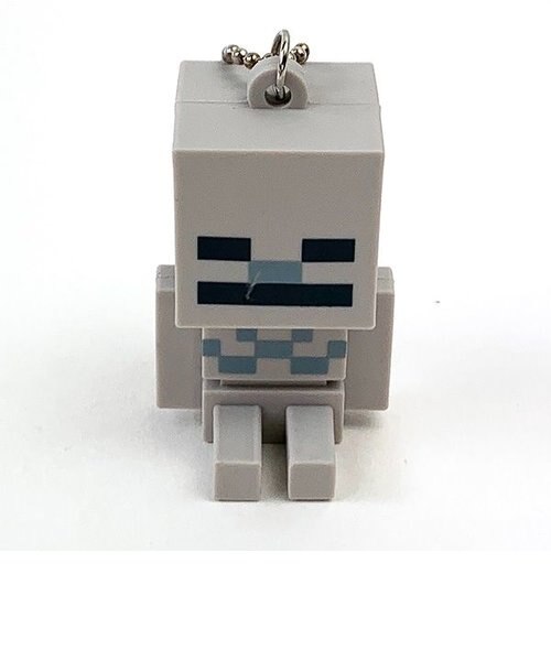 Minecraft PVCマスコット キーホルダー スケルトン キーチェーン
