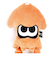 スプラトゥーン Splatoon3 イカ オレンジ(S) ぬいぐるみ ALL STAR COLLECTION インテリア