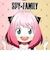 スパイファミリー SPY×FAMILY  アーニャ ミニ色紙 インテリア