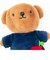 ミッフィー ブルーナ miffy&Boris ボリス ぬいぐるみ インテリア りんご ブルー