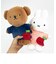 ミッフィー ブルーナ miffy&Boris ボリス ぬいぐるみ インテリア りんご ブルー