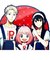 スパイファミリー SPY×FAMILY  3人 フォージャー家 ステッカー シール デコ