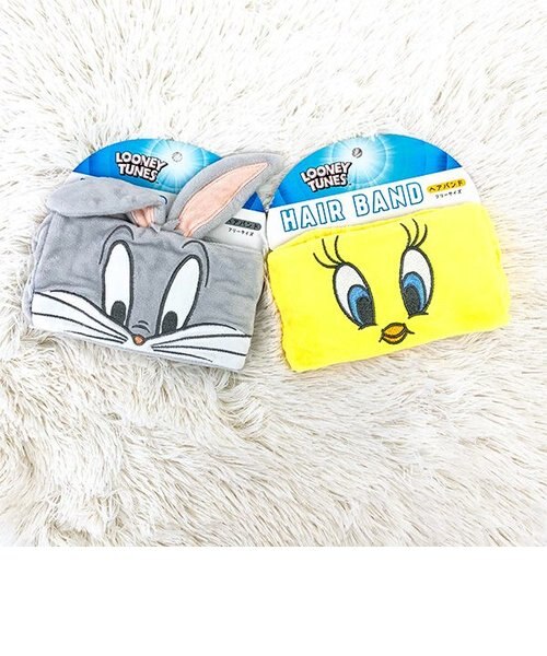 ルーニー・チューンズ ヘアバンド/トゥイーティー 洗面グッズ 洗顔