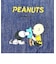 スヌーピー PEANUTS IP.TUBE.デニムPeanuts-7R　COMIC トートバッグ ブルー  ルートート