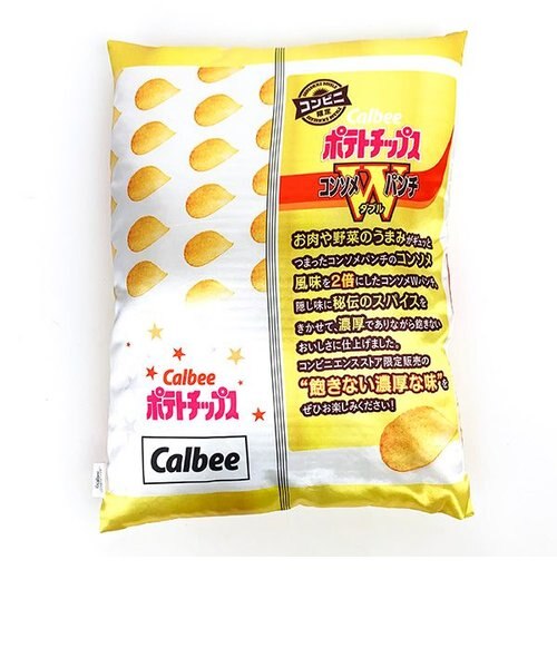 カルビー 次世代ポテトチップス オリジナルクッション3点セット カルビー - カルビー 次世代ポテトチップス オリジナル