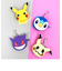 ポケットモンスター シリコン ミニポーチ ミミッキュ ポーチ 小物入れ キーホルダー