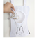 ミッフィー miffy ピンチ収納バッグ 顔だけミッフィー 収納 お風呂 ホワイト