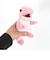   ティラノサウルス ぬいぐるみ Ｓ 4979866639128 マスコット ピンク　  吉徳