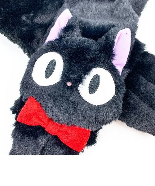 スタジオジブリ 魔女の宅急便 ジジマフラー ブラック｜パーフェクト