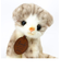スコティッシュ猫 座り ぬいぐるみブラウン グレイフル インテリア用品日本製 　 　