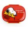 スヌーピー ランチボックス Snoopy&HisFriends 360ml 弁当箱  幼稚園 保育園 レッド