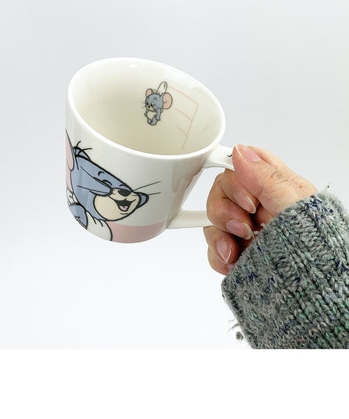 トムとジェリー タフィー メジャーマグ マグカップ ピンク