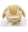 ロップイヤーうさぎ　 オレンジ りくのなかま ぬいぐるみ 茶 吉徳
