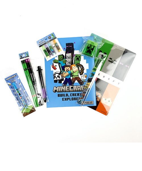 Minecraft マインクラフト お楽しみ袋 A マイクラ 2023 文房具セット