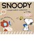 スヌーピー PEANUTS ストラップルーペウォッチ ネイビー ストラップ付き時計 ネイビーギフト