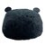くまモン ダイカットクッション インテリア ブラック