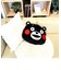 くまモン ダイカットクッション インテリア ブラック