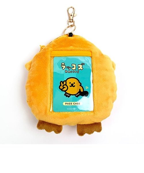 ラッコズ ぬいぐるみパスケース コラコ たかだべあ 定期入れ パス