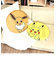 ポケットモンスター ピカチュウ モンスターボール 低反発もちもちシートクッション インテリア イエロー