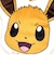ポケットモンスター イーブイ もちもちフェイスクッション インテリア ブラウン