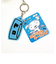クレヨンしんちゃん 刺繍チャーム付きぬいぐるみキーリング （シロ） キーホルダー