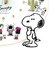 スヌーピー アクリル掛時計 ALLPEANUTS 掛け時計 時計 クロック インテリア 壁掛け