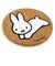 ミッフィー DB/S2 ダイカットコースター 白うさぎ dick bruna コップ敷き   日本製
