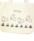 ミッフィー miffyセパレートトートバッグ 花とうさぎ ナチュラル