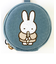 ミッフィー miffy コインケース (ブルー) 小物入れ ミニポーチ イヤホンケース