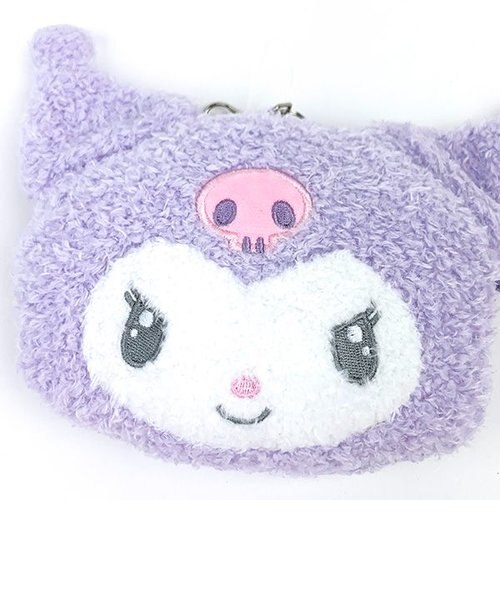 ころんくん　すとぷり　サンリオ　ぬいぐるみパスケース　クロミ　すとぷりるーむ限定 サンリオ ふんわり光る フェイスパスケース クロミ マスコット