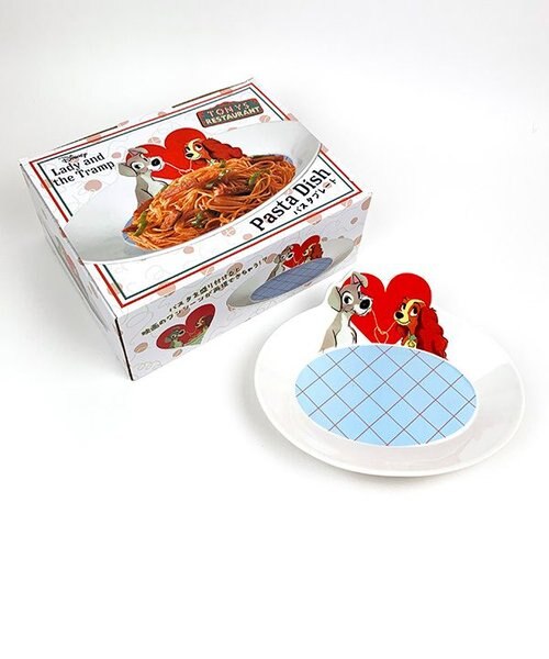 ディズニー レディ＆トランプ パスタプレート わんわん物語 Disney