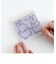ミッフィー miffy メモパッド・スクエア パープル メモ帳 文房具 日本製