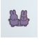 ミッフィー miffy ステッカー（パープル） シール 日本製