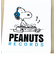 スヌーピー HQエコバッグ RECORD PEANUTS バッグ 手提げ BE
