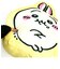 ちいかわ うさぎ プン もちもちまくらクッション インテリア イエロー