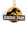 ジュラシックパーク アンブリン/ダイカットロゴポーチチャーム Jurassic Park  アイボリー  映画