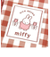 ミッフィー miffy ショルダーポーチ RD ギンガムシリーズ miffy スマホショルダー