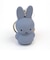 ミッフィー miffy キーチェーン キーホルダー シルバーブルー マスコット