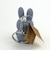 ミッフィー miffy キーチェーン キーホルダー シルバーブルー マスコット