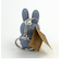 ミッフィー miffy キーチェーン キーホルダー シルバーブルー マスコット