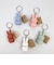 ミッフィー miffy キーチェーン キーホルダー シルバーブルー マスコット