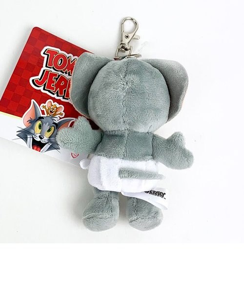 新作　新品　ジェリーキャット　鍵　カギ　ロック　Lock ぬいぐるみ　オブジェ トムとジェリー ぬいぐるみ リールキーカバー ジェリー