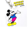ディズニー ミッキー アクリルキーホルダー レトロアートコレクション(C) キーホルダー  Disney
